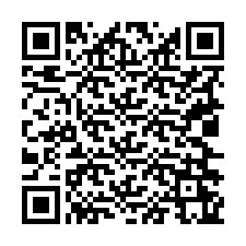 QR kód a telefonszámhoz +19026265230