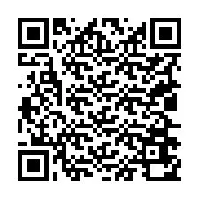 Kode QR untuk nomor Telepon +19026670364