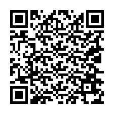 QR-Code für Telefonnummer +19026674778