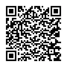Codice QR per il numero di telefono +19027356709