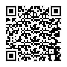 Código QR para número de teléfono +19027444628