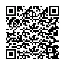 Codice QR per il numero di telefono +19027447134