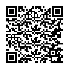 Kode QR untuk nomor Telepon +19027581197