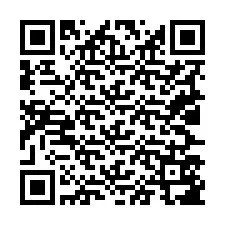 QR-Code für Telefonnummer +19027587239