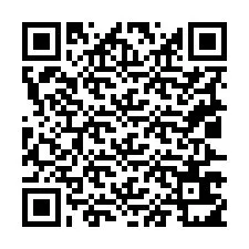 Código QR para número de telefone +19027611551