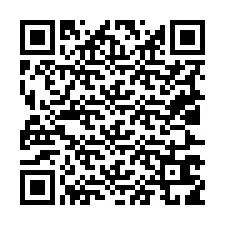 Código QR para número de teléfono +19027619009