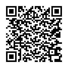 Codice QR per il numero di telefono +19027636189