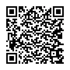 QR-code voor telefoonnummer +19027657176