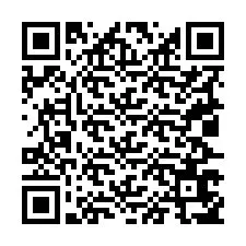 Codice QR per il numero di telefono +19027657570