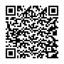 QR kód a telefonszámhoz +19028202124