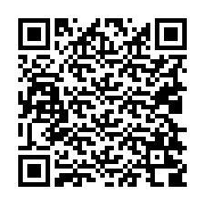 Código QR para número de telefone +19028208563