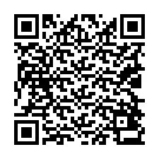 Código QR para número de teléfono +19028433629