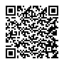 QR-code voor telefoonnummer +19028754599