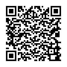 Código QR para número de teléfono +19029980021