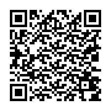 電話番号のQRコード +19033404764