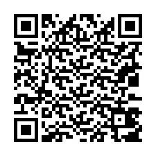 QR kód a telefonszámhoz +19033407455