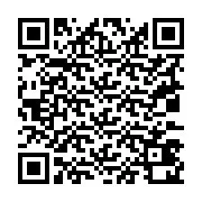 QR kód a telefonszámhoz +19033420140