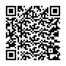 QR Code pour le numéro de téléphone +19033422638