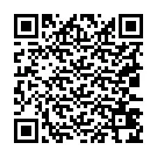 QR-code voor telefoonnummer +19033424574