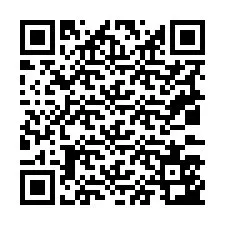 Código QR para número de teléfono +19033543501