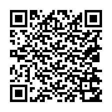Kode QR untuk nomor Telepon +19034352869