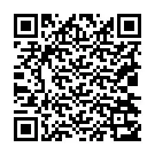 QR kód a telefonszámhoz +19034353331