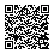 Kode QR untuk nomor Telepon +19034353739