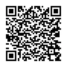 Codice QR per il numero di telefono +19034358498