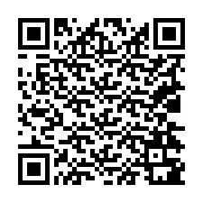 Kode QR untuk nomor Telepon +19034381579