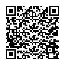 QR-code voor telefoonnummer +19034670349