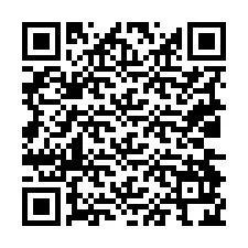 Código QR para número de telefone +19034924639