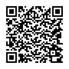 QR код за телефонен номер +19042000749