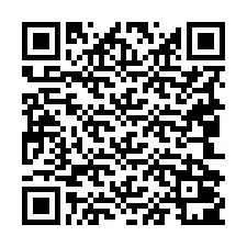 Codice QR per il numero di telefono +19042001202