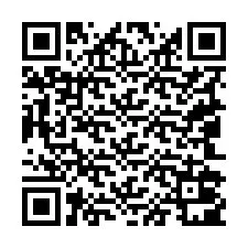 QR-код для номера телефона +19042001818