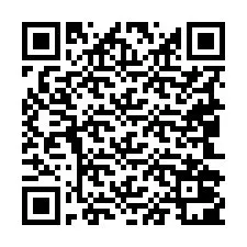 QR-koodi puhelinnumerolle +19042001916