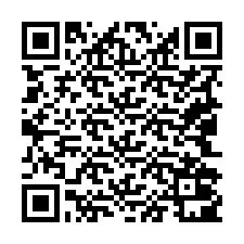 電話番号のQRコード +19042001929