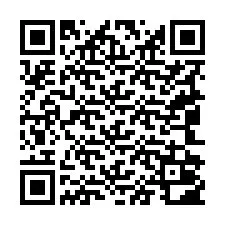 Código QR para número de teléfono +19042002004