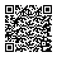 Kode QR untuk nomor Telepon +19042002016