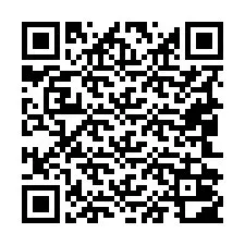 QR-код для номера телефона +19042002017