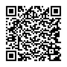 QR-код для номера телефона +19042002028