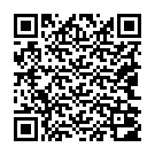 Codice QR per il numero di telefono +19042002029