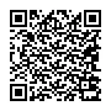 Código QR para número de teléfono +19042031853