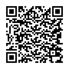 QR-код для номера телефона +19042034984