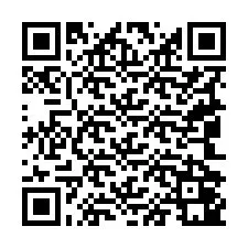 QR kód a telefonszámhoz +19042041204