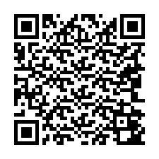 QR-code voor telefoonnummer +19042042006