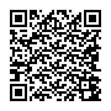 QR-koodi puhelinnumerolle +19042042896