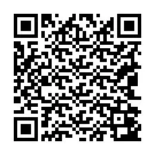 QR kód a telefonszámhoz +19042043091