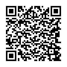 Codice QR per il numero di telefono +19042047244
