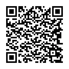 Codice QR per il numero di telefono +19042077612