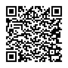 QR-code voor telefoonnummer +19042135013